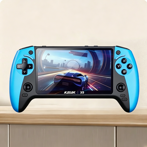X9 portable game console, 5.5” HD Handheld Console with 20,000+ Retro Games