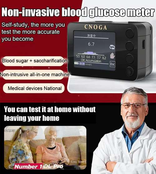 CNOGA™ Pain-Free Non-Invasive Glucose Monitor – 99.9% Accuracy + FREE Gift 🎁 TGA Approved