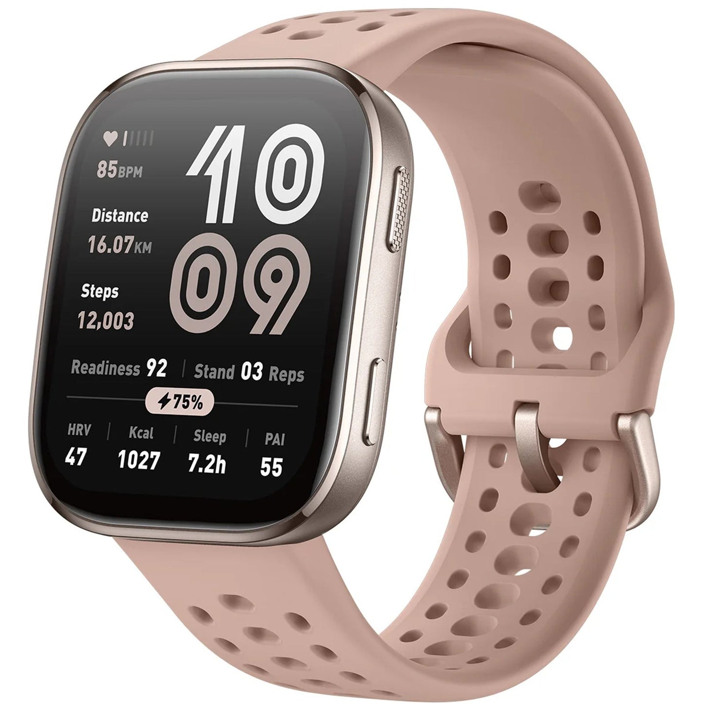 Owiwell Bip 6 Smart Watch - Black1.97" AMOLED Display - Up to 14 Days Battery Life - 5 ATM Water Resistance - Built-in GPS - 24/7 Health Monitoring - Bluetooth Calling - 140+ Sports Modes