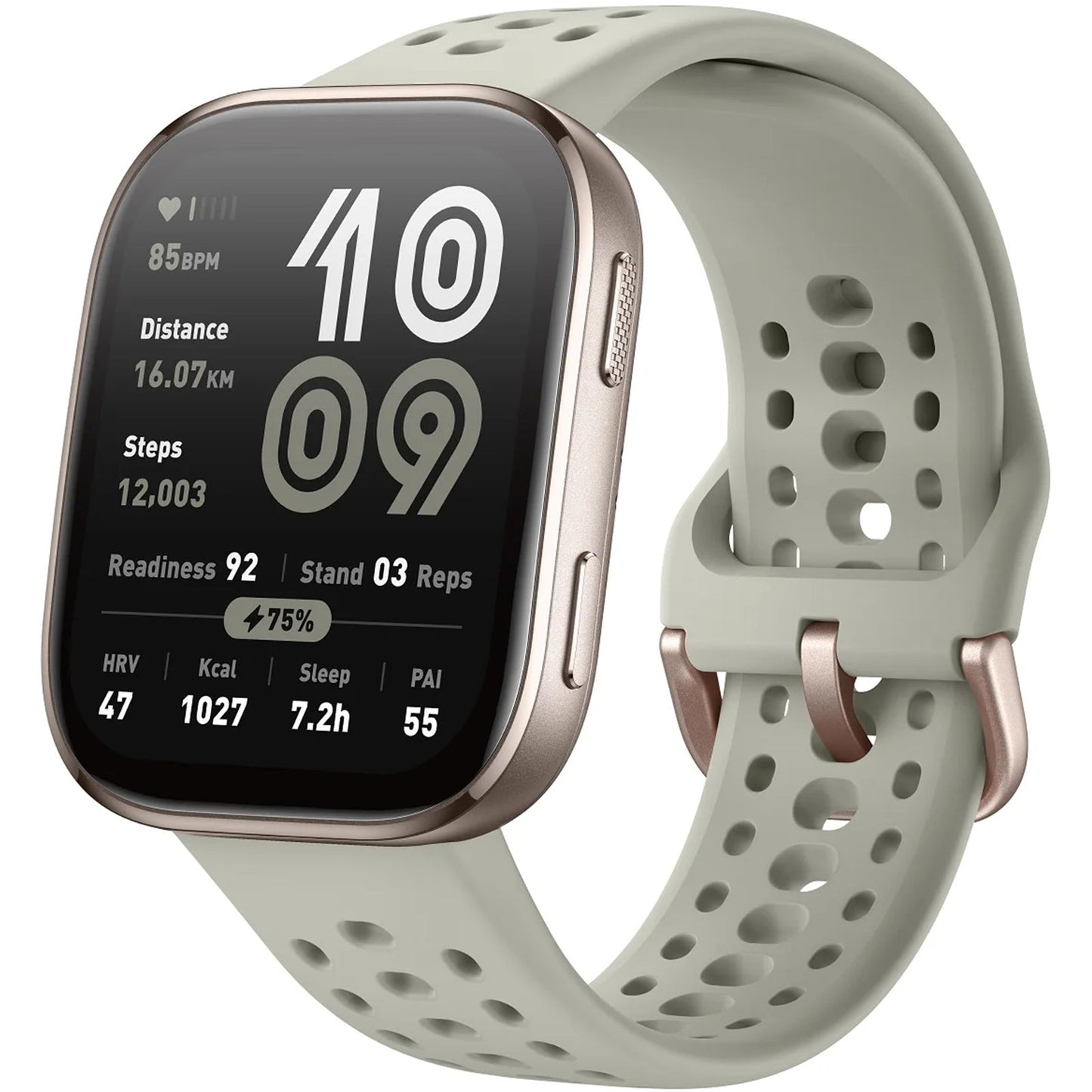 Owiwell Bip 6 Smart Watch - Black1.97" AMOLED Display - Up to 14 Days Battery Life - 5 ATM Water Resistance - Built-in GPS - 24/7 Health Monitoring - Bluetooth Calling - 140+ Sports Modes